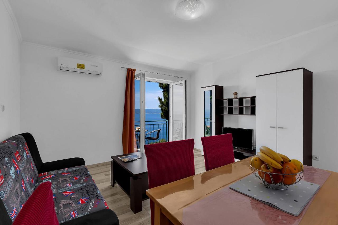View Blue Apartments Brela Dış mekan fotoğraf