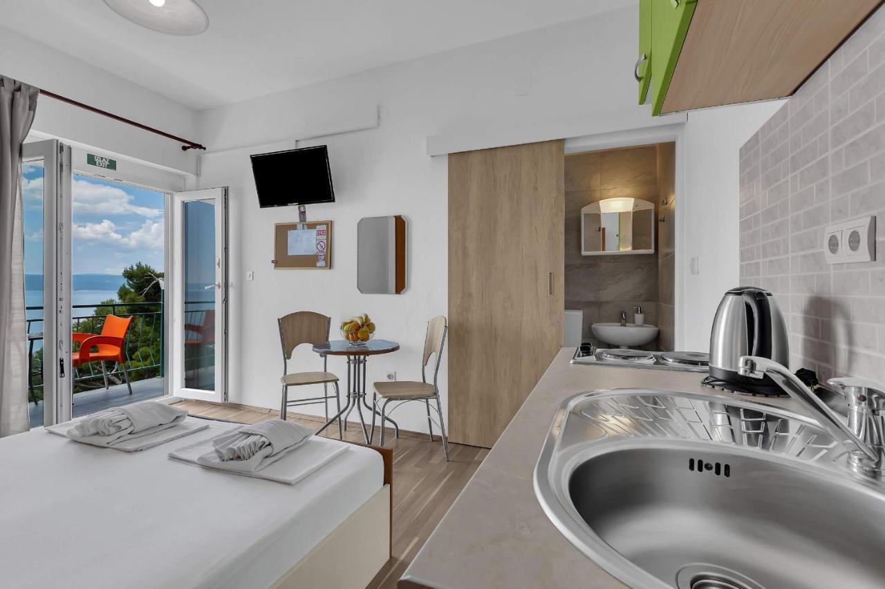 View Blue Apartments Brela Dış mekan fotoğraf