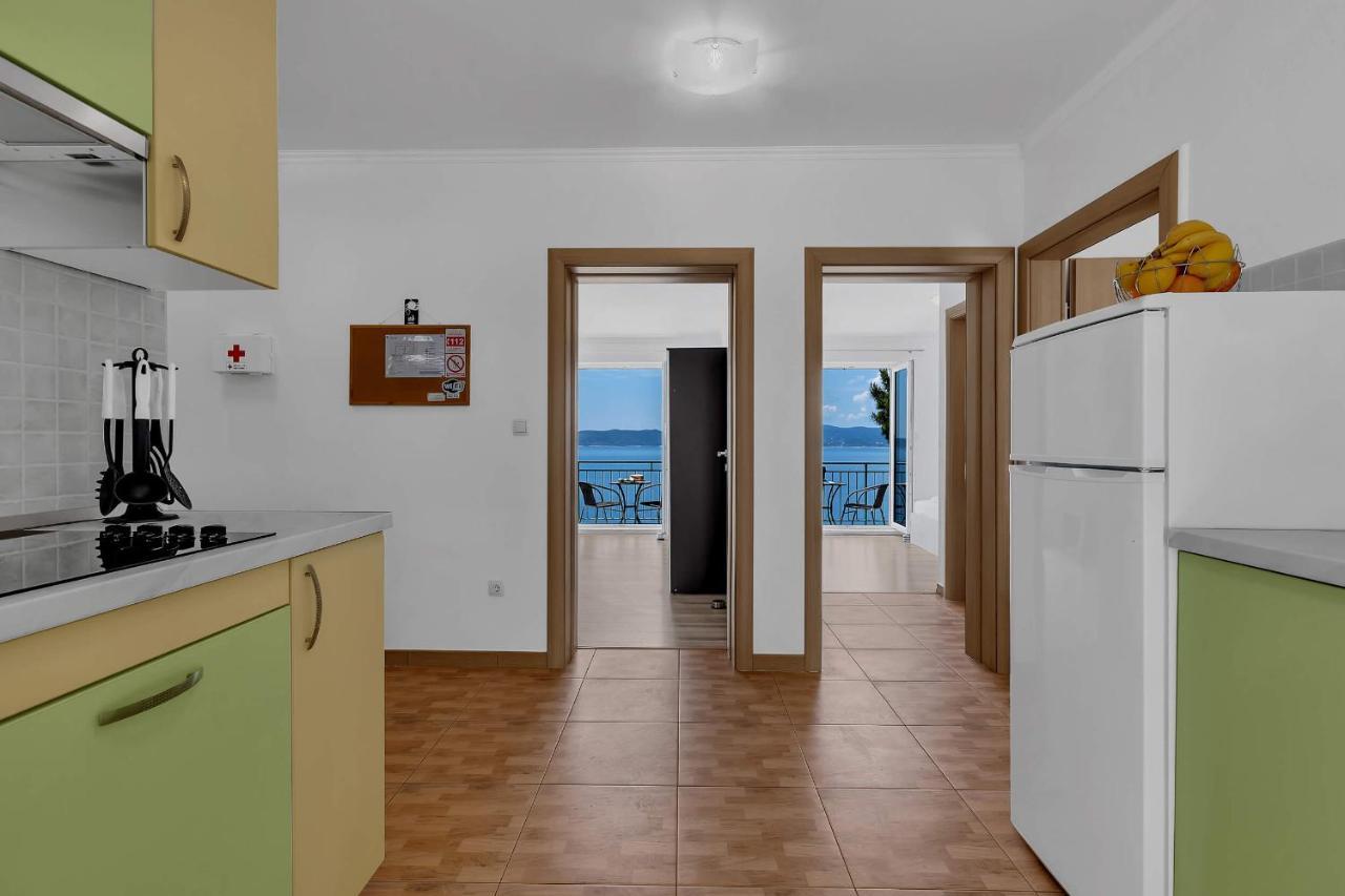 View Blue Apartments Brela Dış mekan fotoğraf